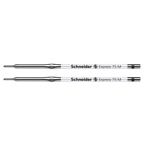Schneider Lot De 2 Recharges Express 75 Pointe Moyenne Noir