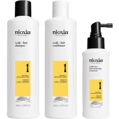 Nioxin Sistema 1 Scalp + Hair Thickening Kit Trifasico 