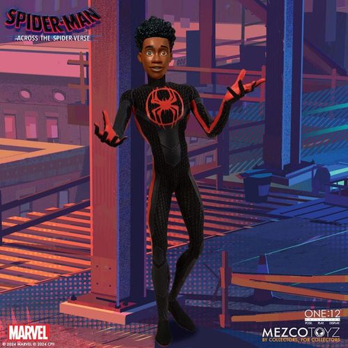 Marvel - Figurine 1/12 Spider-Man Miles Morales 17 Cm