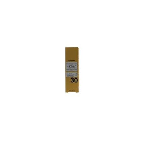 Soin Solaire Visage - Lierac - Sunissime - Fluide Velouté Spf30 - Protection Uv - Anti-Âge Global - 40ml 