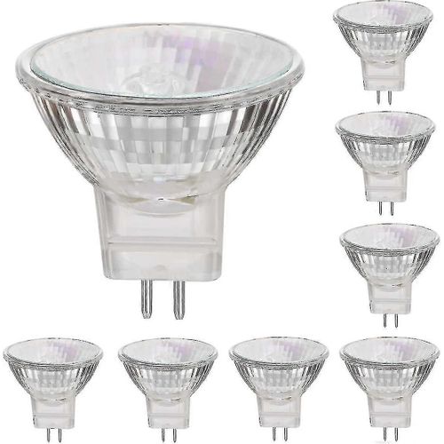 12v 35w Lampes Halogènes Gu4 Spot Base 2800k Blanc Chaud, Dimmable, Pack De 8 Botao
