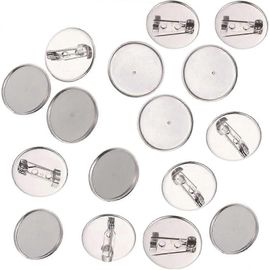 Teaaha Lot De 50 Fermoirs De Verrouillage Pour Broches En émail - En Métal - Fermoir Papillon De Rechange Pour Badges D'uniforme, Cravate, Chapeau