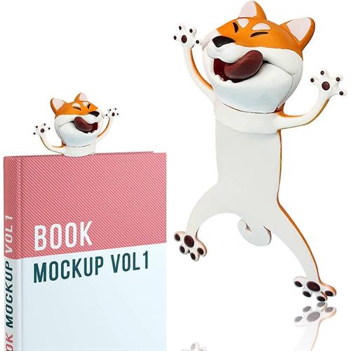 Marque-Pages 3d Pour Enfants Marque-Pages Drôles D¿Animaux Pour Les Enfants, Les Garçons, Les Filles Et Les Amoureux De La Lecture (Chien)