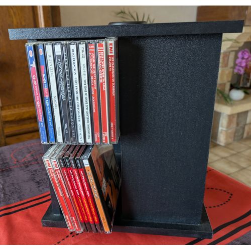 Meuble Range Cd Tournant
