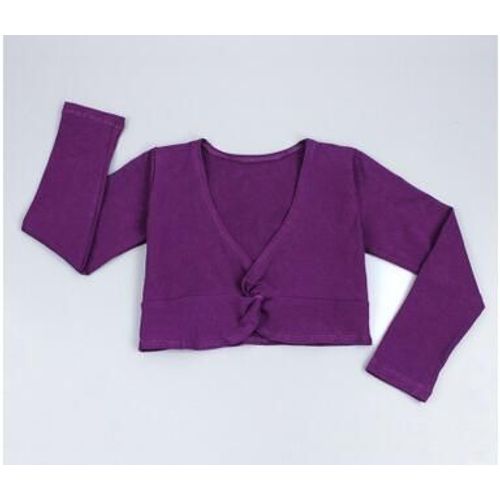 Haut De Danse Du Ventre Pour Enfants,1 Pièce/Lot,Veste De Léotard De Gymnastique De Ballet Pour Filles,Pull À Manches Longues