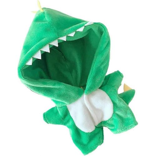 20cm /8"" Poupée En Peluche Vêtements De Poupée Animal Une Pièce Vêtement Costume Pyjama Jouets Poupées Accessoires (Dinosaure)