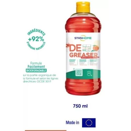 Dégraissant concentré vaisselle et surfaces, Degreaser, de Stanhome, neuf