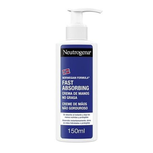 Crème Pour Les Mains - Neutrogena - Rápida Absorción - Non Gras - 150 Ml - Tous Types De Peau 
