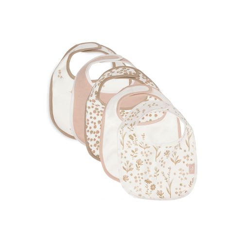 Lot De 5 Bavoirs Imperméables Bloomy - Jollein