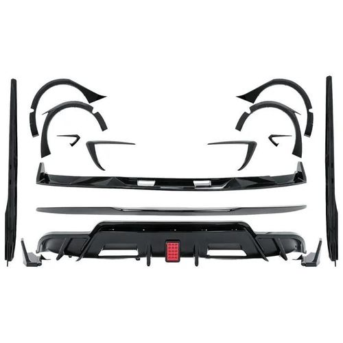 Kit Carrosserie Aero Pour Tesla Model 3 17-22 Pare-Chocs Diffuseur Passages Roue