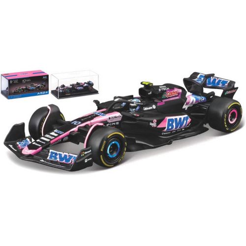 Véhicules Miniatures Die Cast 1/43 F1 Alpine A524 - Avec Casque #Gasly