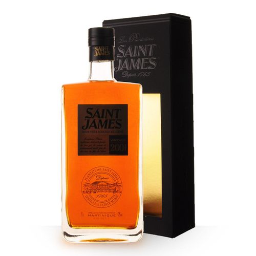 Rhum Saint James Très Vieux Millésime 2001 70cl - Etui