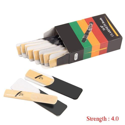 Tingreeds Musical Natural Spare Strength,Accessoires Durables Pour Clarinette,Haute Qualité,Hot New,10pcs - Type Strength 4.0