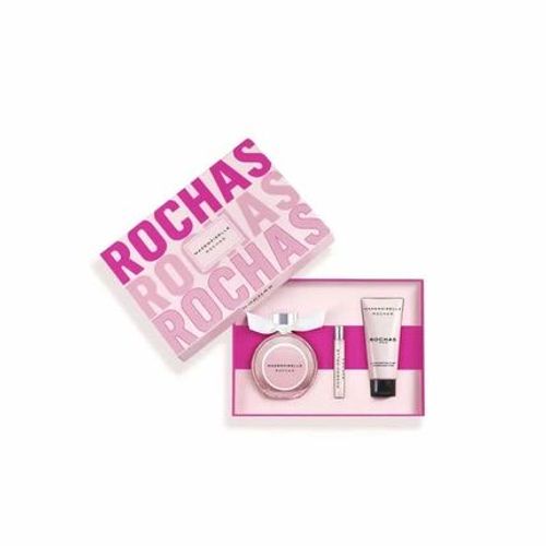 Eau De Parfum - Rochas - Mademoiselle - 90ml - Set 3 Pièces - Femme 