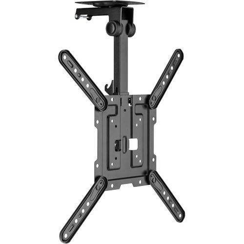 Support sous Meuble ou Coin pour TV 17"" à 37"", Inclinaison 110 degrés, Rotation 90 degrés, VESA Max de 200x200