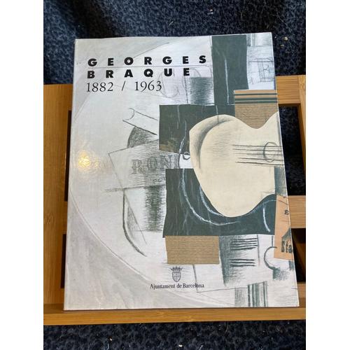 Georges Braque 1882-1963 Catalogue Exposition Barcelone 1986 Catalan