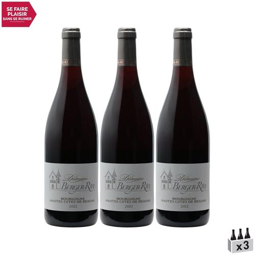 Domaine Berger-Rive Bourgogne Hautes Côtes De Beaune Rouge 2021 X3