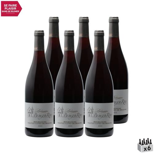 Domaine Berger-Rive Bourgogne Hautes Côtes De Beaune Rouge 2021 X6