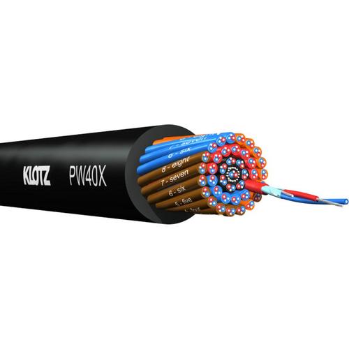 Klotz PW04X.030 PolyWIRE XLPE câble multipaire 4 paires 30 m