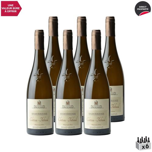 Vignoble Drouard Muscadet Sèvre Et Maine Château Thebaud Blanc 2018 X6