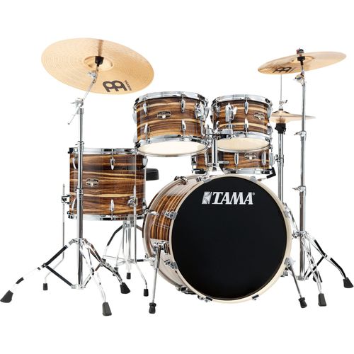 Tama Ip58h6w-Ctw Imperialstar Batterie 5 Fûts Coffee Teak Wrap