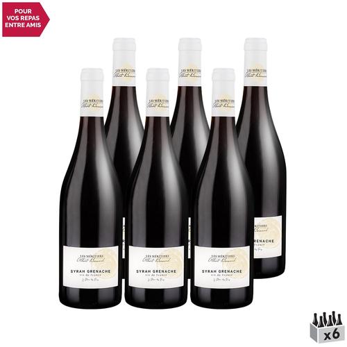 Les Héritiers Albert Bernard Syrah Grenache Le Plan Des Fous Rouge 2021 X6