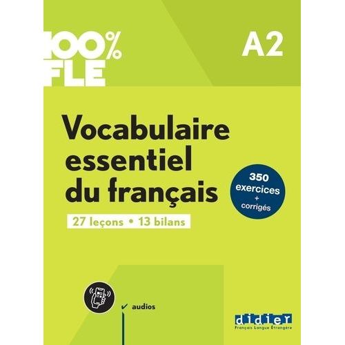 Vocabulaire Essentiel Du Français Niveau A2