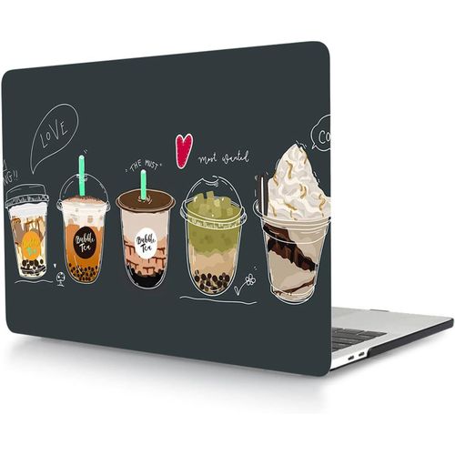 Coque Compatible avec MacBook Pro 13 Pouces 2015 2014 2013 2012 Version A1502 A1425 avec Retina Display, Étui Rigide Protecteur en Plastique, thé au Lait
