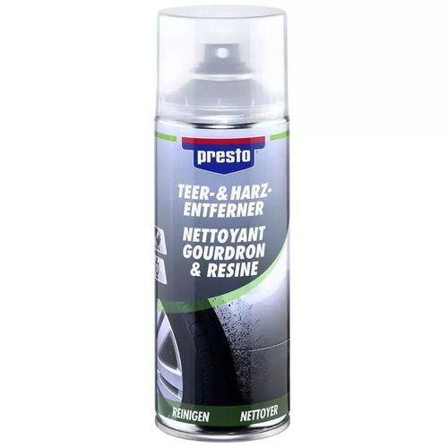 Produit Nettoyant - Détachant - Résine - Goudron - Carrosserie - Presto - 400ml