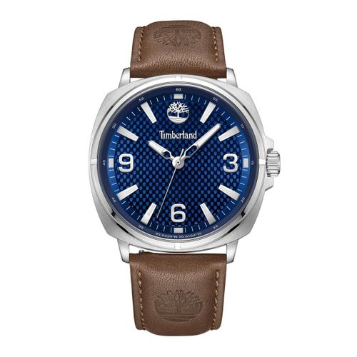 Montre Homme Timberland En Cuir Marron