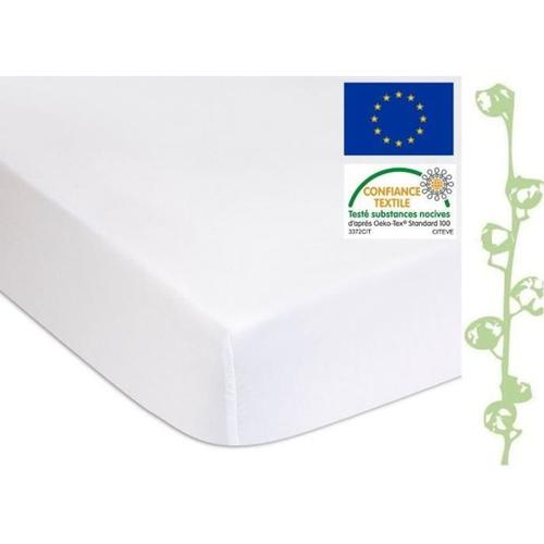 Alèses Coton Bio Pu - Easy Dort - 60x120 - Forme Drap Housse - Résistante Aux Lavages