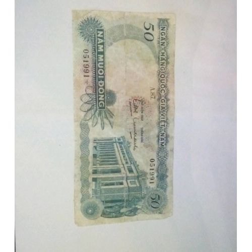 Billet 50 Dong Vietnam