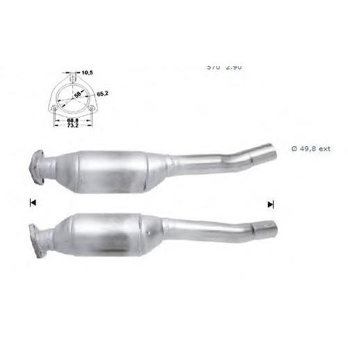 Catalyseur Neuf Gamme Premium - Audi 80 1.9 Td 75 09/1991-12/1994