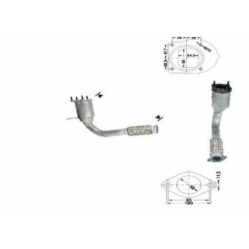 Catalyseur Neuf Gamme Premium - Ford Escort 1.8 Turbo D 70 12/1995-02/1999