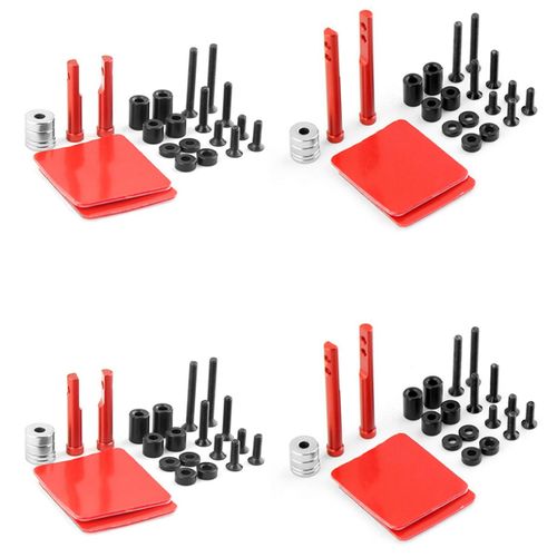 2x Support Fixe Invisible D'aimant De Corps De Voiture Rc Pour 3racing Sakura D5s/D5/D5mr Yokomo Yd-2/Yd2 Pi¿¿Ces De Mise ¿¿ Niveau De Voiture Rc,1