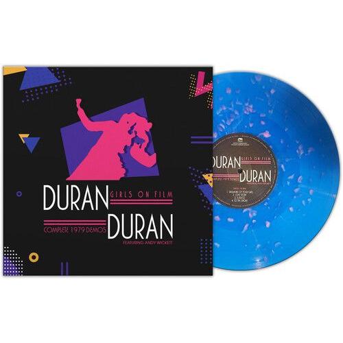 Duran Duran - Girls On Film - Complete 1979 Demos - Blue W/Pink Dots [Vinyl Lp] Blue, Colored Vinyl, Pink