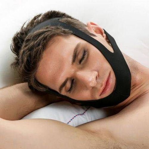 Mentonnière Anti-Ronflement ¿ Solution De Sommeil Confortable Pour La Prévention Du Ronflement 