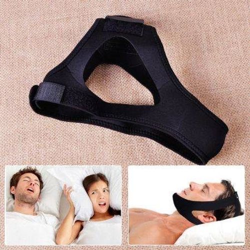 Mentonnière Anti-Ronflement Solution Anti-Ronflement Ceinture De Soutien Du Menton Pour Le Sommeil 