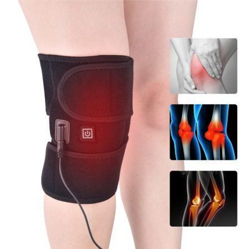 Genouillères Chauffantes ¿ Enveloppement De Thérapie Thermique Réglable Pour Le Soulagement De La Douleur Et La Récupération