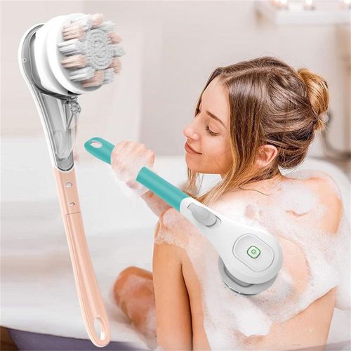 Brosse Corporelle Électrique Douche Massage Exfoliant Bain Gommage Nettoyage