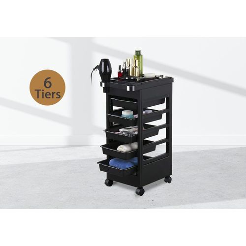 Chariot De Salon Meuble De Rangement Pour Outils De Coiffure