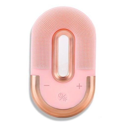 Brosse Nettoyante Pour Le Visage Sonique À Led Lamovia Avec Technologie Vibrante Et Luminothérapie