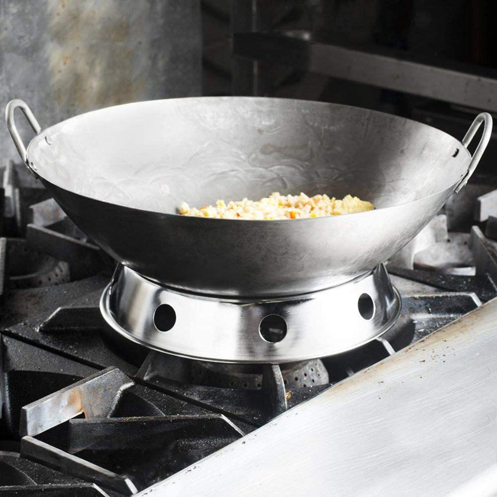 3x Support De Support De Casserole De Wok Universel Support ... - 2