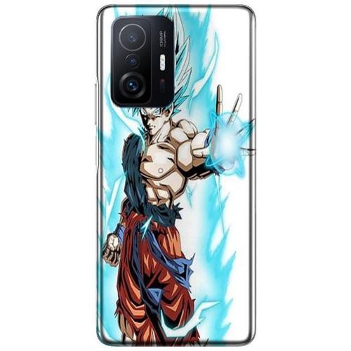 Coque Compatible Xiaomi 11t 5g, Pro Super Sayan Bleu