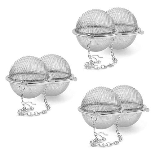 6pcs Pratique Boule A The Tea Epices Infuser Filtr