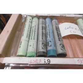 Craies Pastels Secs Rembrandt Lot De 5 Dégradé De Vert Colis 21