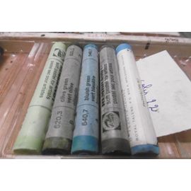 Craies Pastels Secs Rembrandt Lot De 5 Dégradé De Vert Colis 22