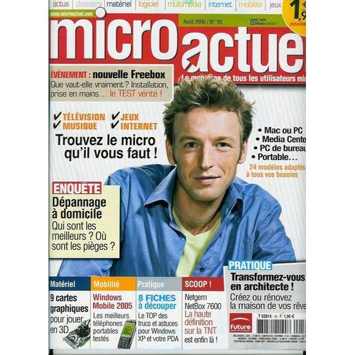 Micro Actuel  N° 18 : Trouvez Le Micro Qu'il Vous Faut !