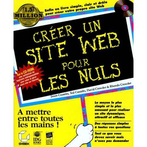 Creer Un Site Web Pour Les Nuls - Avec Cd-Rom