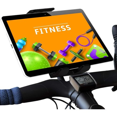 Support Tablette Velo Appartement Home Trainer Elliptique Route Valable Pour Toutes Les Tablettes Pc Du Marché Et Guidons De Tous Types
